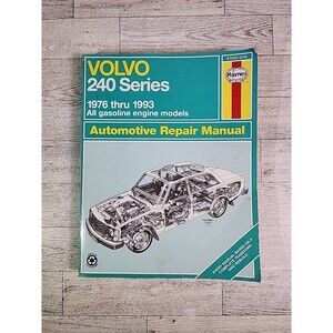 Volvo 240 Series 1976-1993 Haynes Repair Manual Car Shop Book 97020 (270)